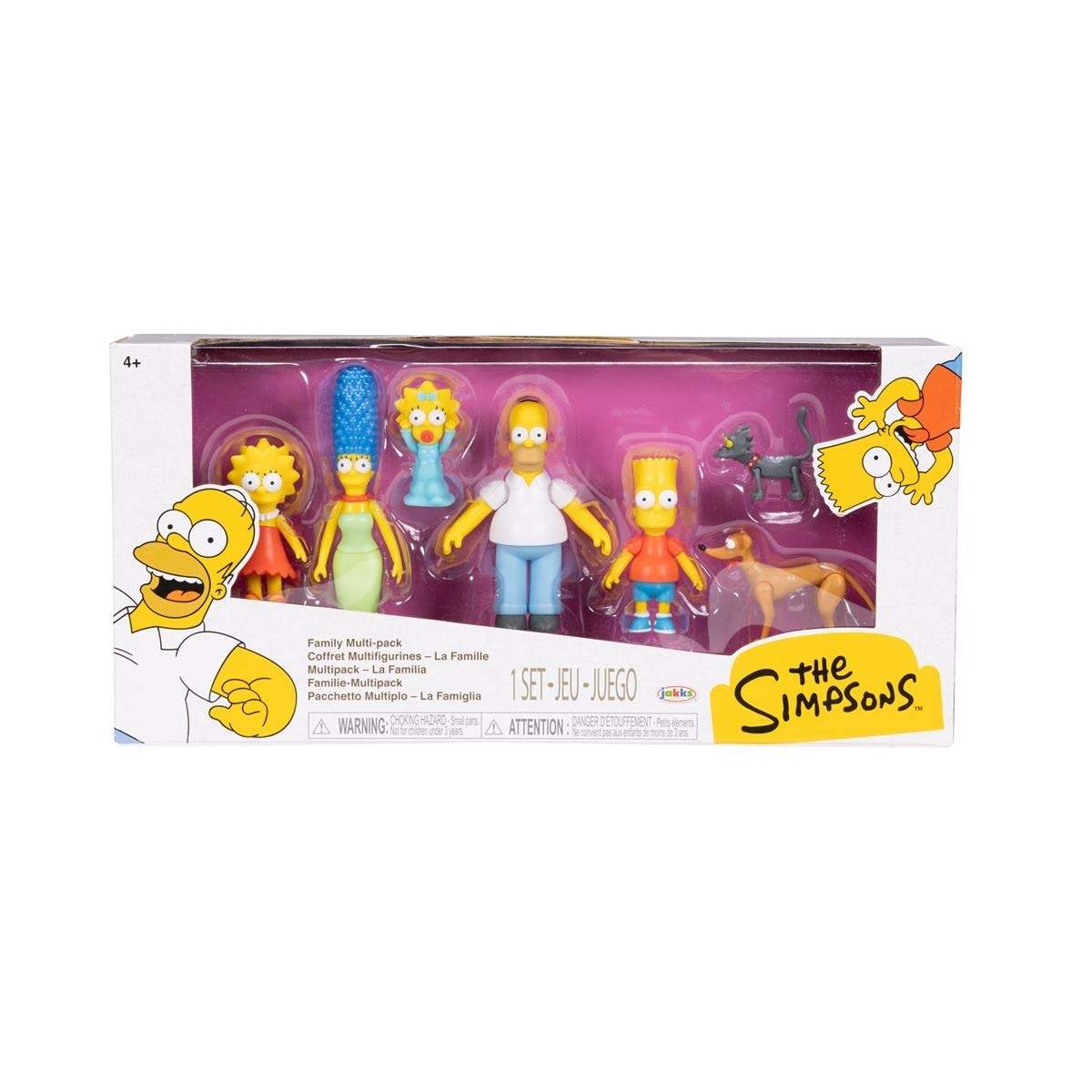 The Simpsons - 2,5" skaleret multipakke 1