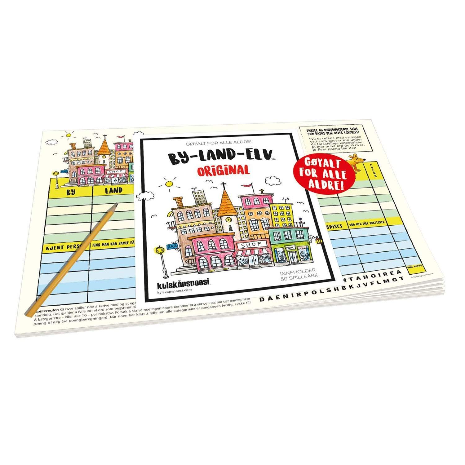 NO Game block City-Land-Elv | Hem & Hobby - Hem & Hushåll - Kök - Köksredskap - Lock | Pryloteket