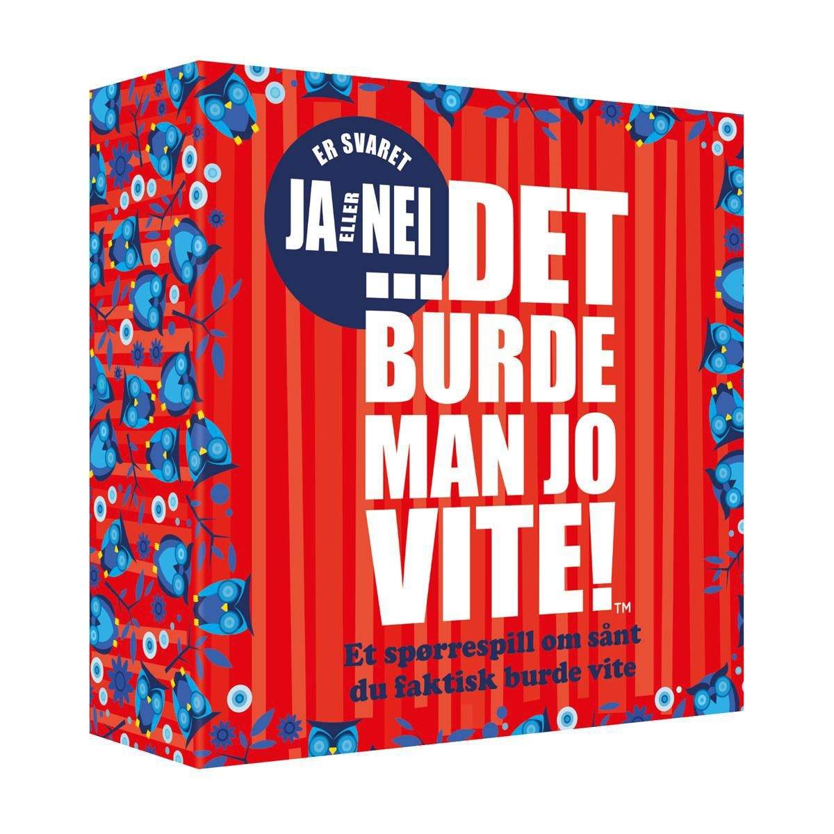 NEJ Det skal du vide - JA eller NEJ
