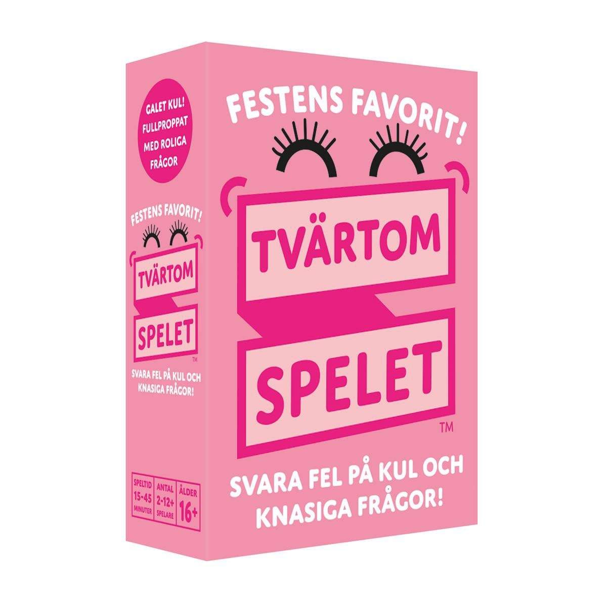 SE Tvärtomspelet - FEST | Hem & Hobby | Pryloteket
