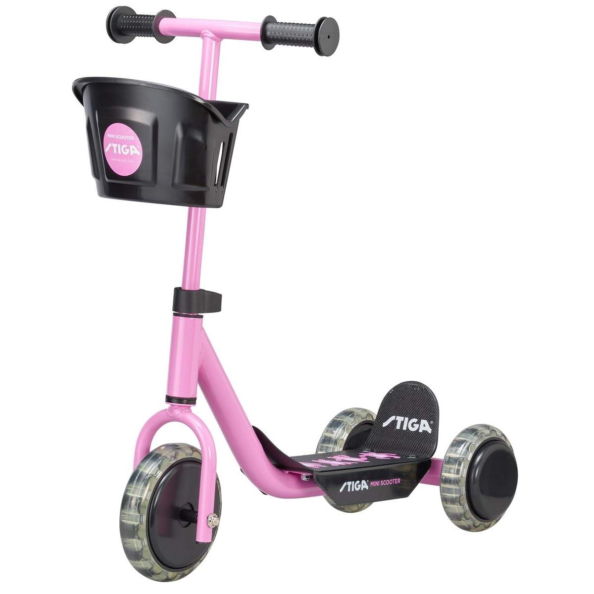 STR Scooter Mini Kid 3W vaaleanpunainen