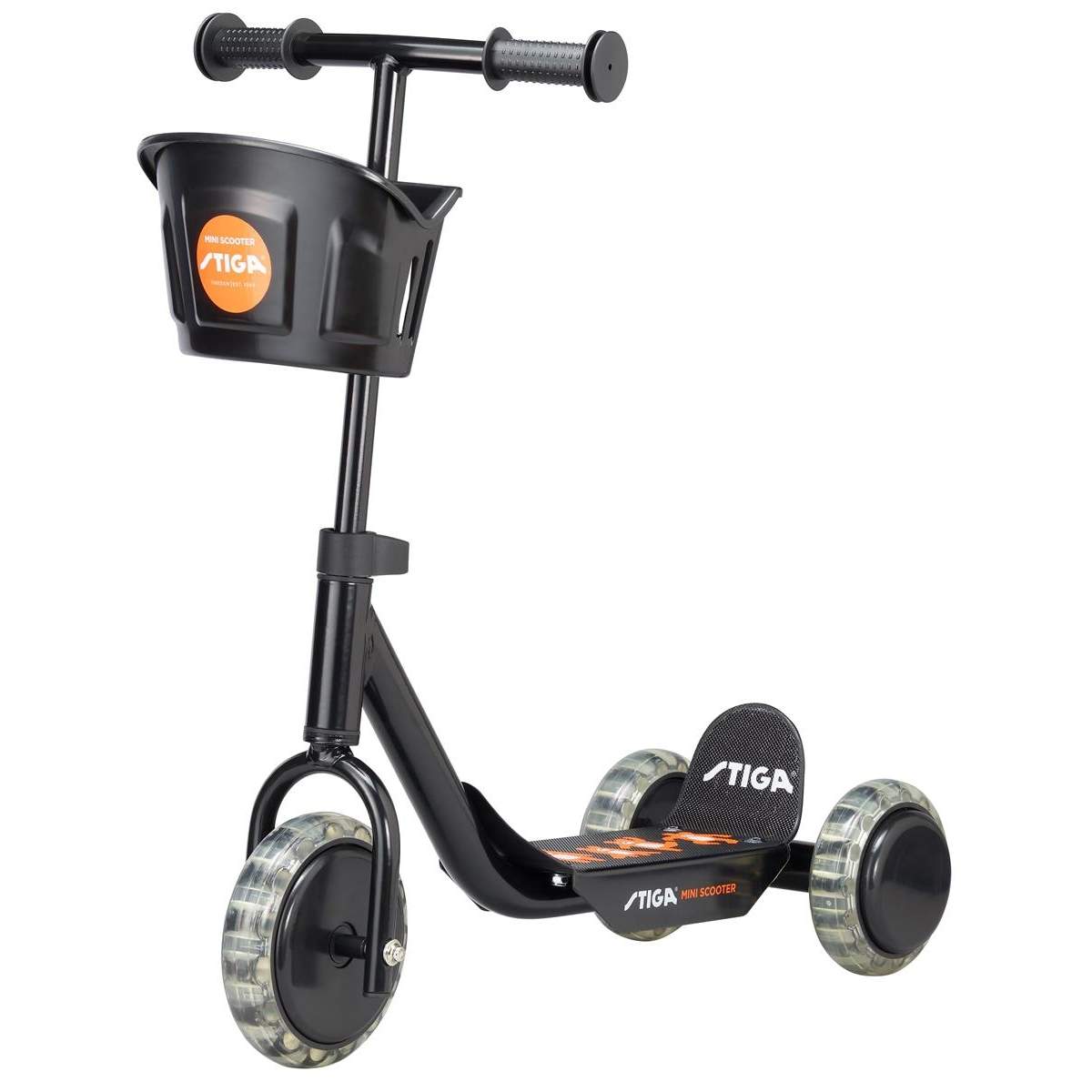 STR Scooter Mini Kid 3W musta