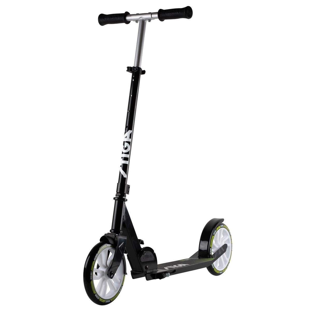 STR Kick Scooter Route 200-S Svart/Lime | Hem & Hobby | Pryloteket