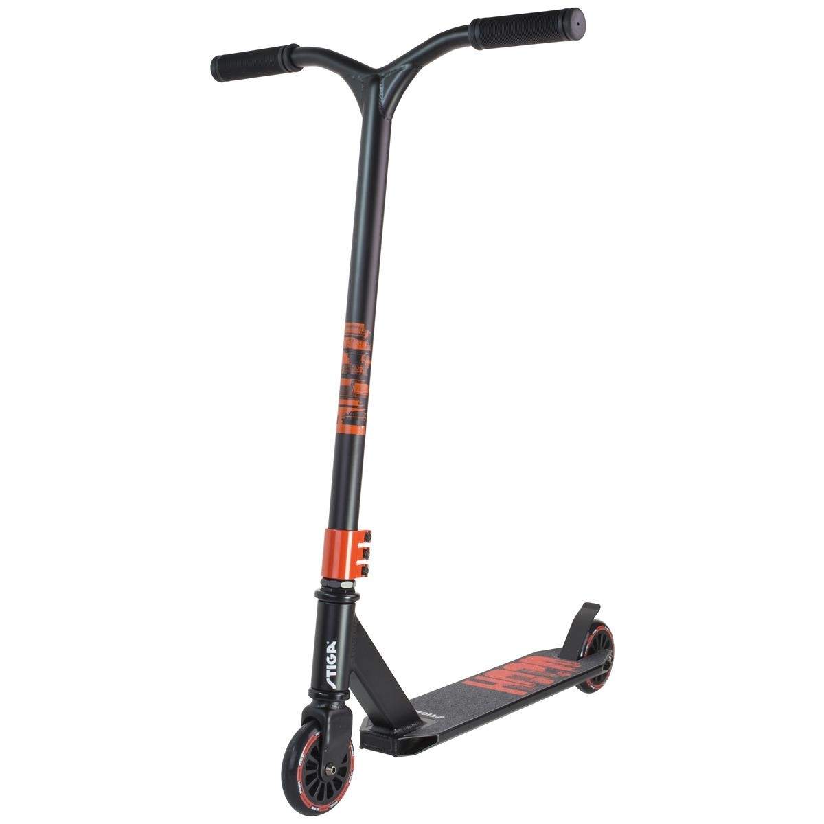 STR Trick Scooter Huppu musta/punainen