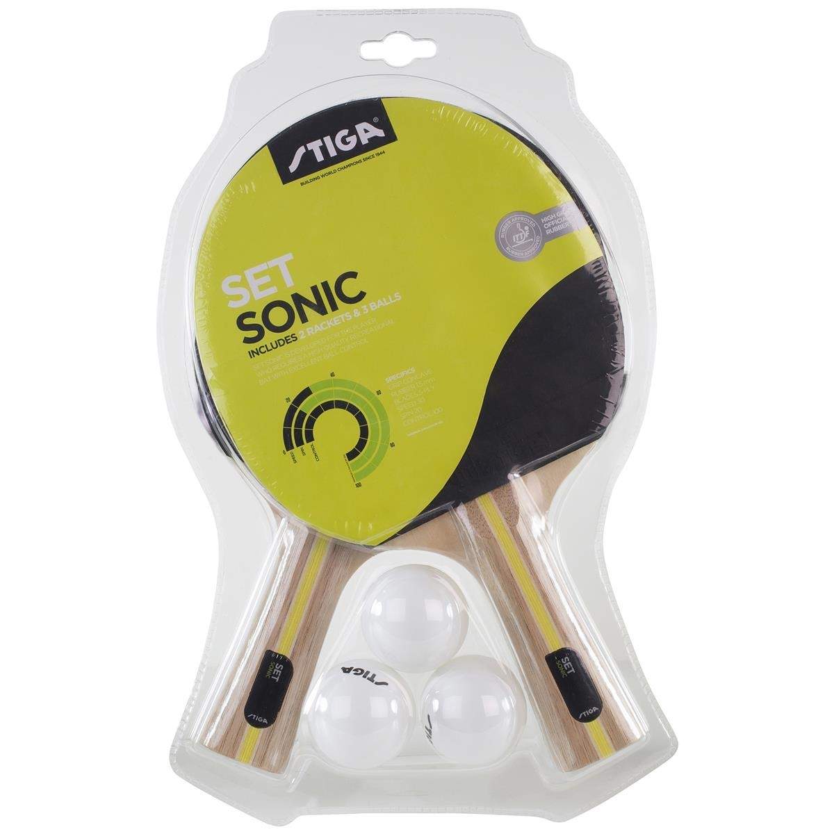 Setti Sonic 2 teline + 3 palloa