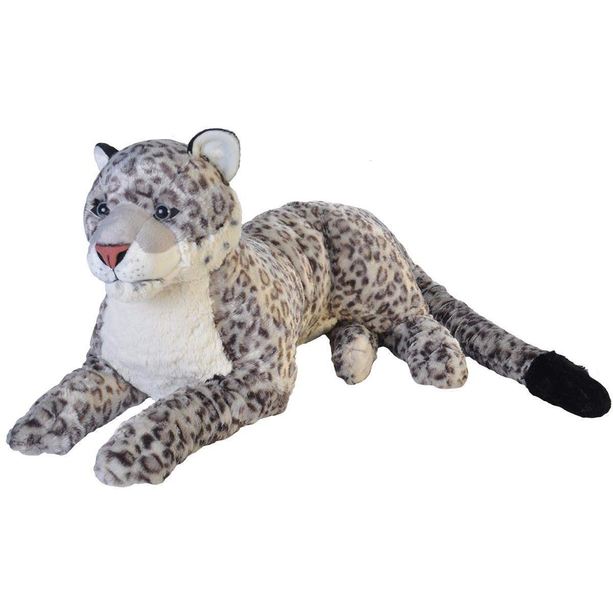 CK JUMBO SNØLEOPARD 76 CM