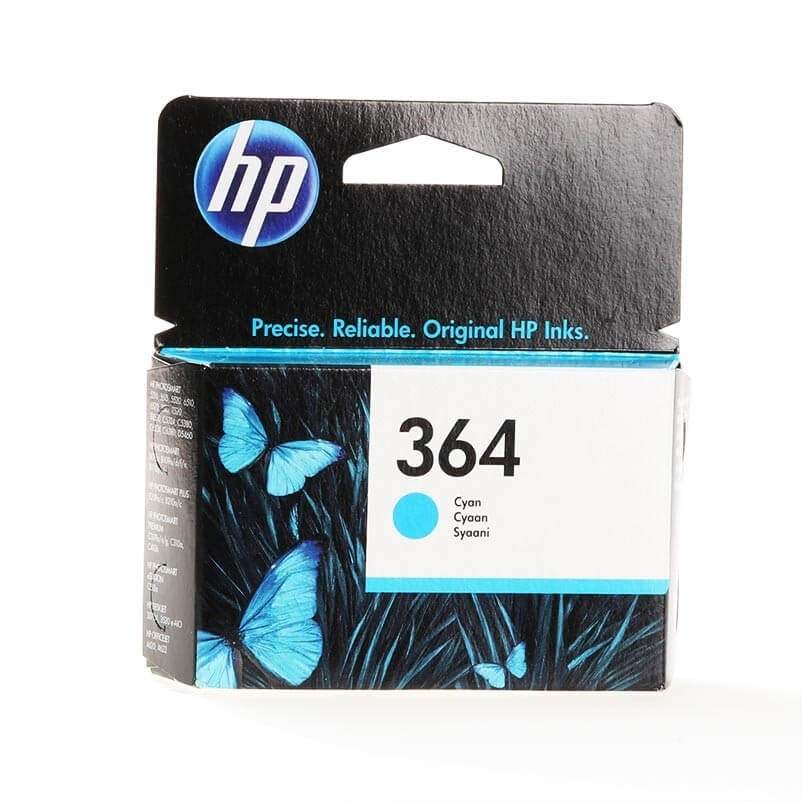 HP Ink CB318EE 364 syaani