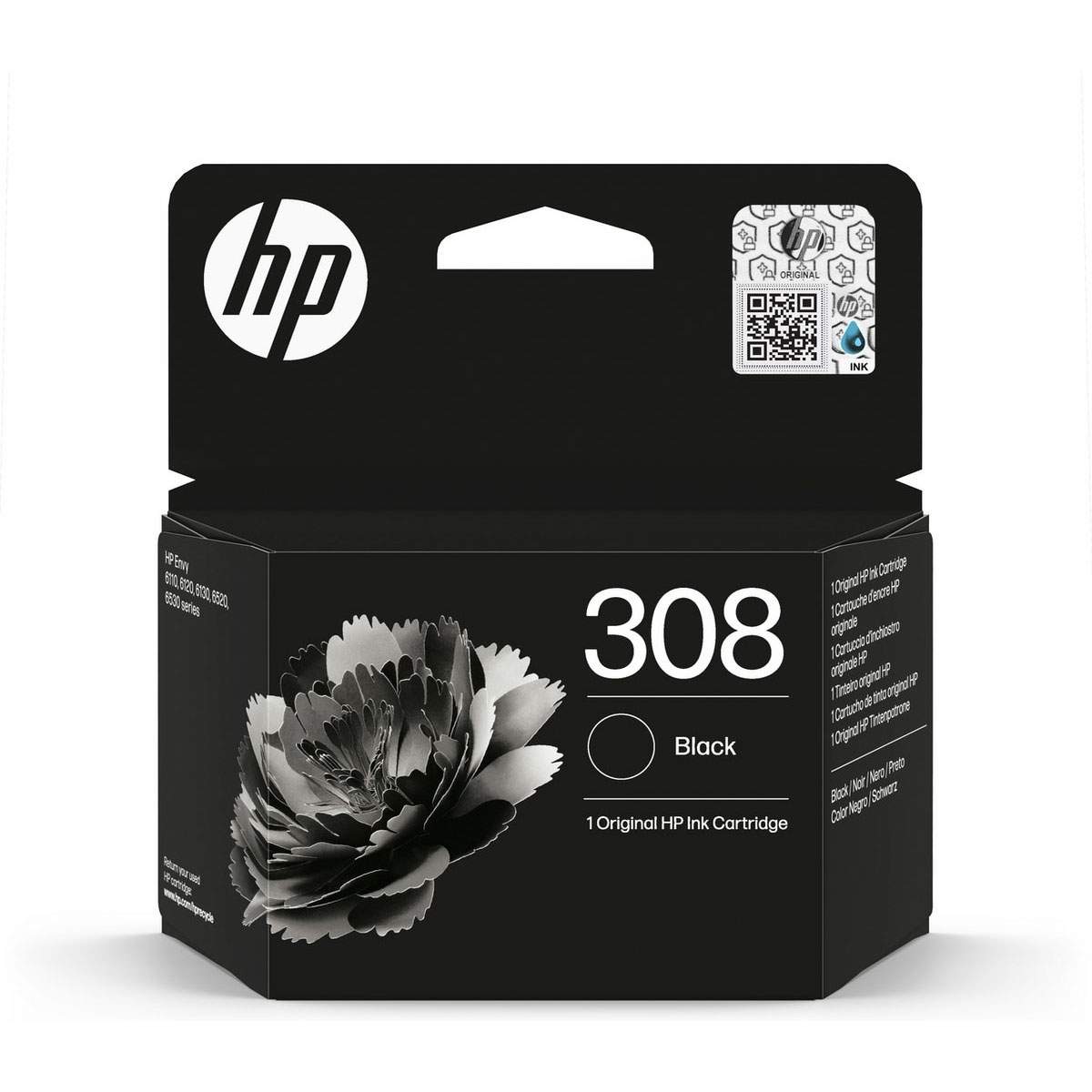 HP Ink 7FP21UE 308 Sort