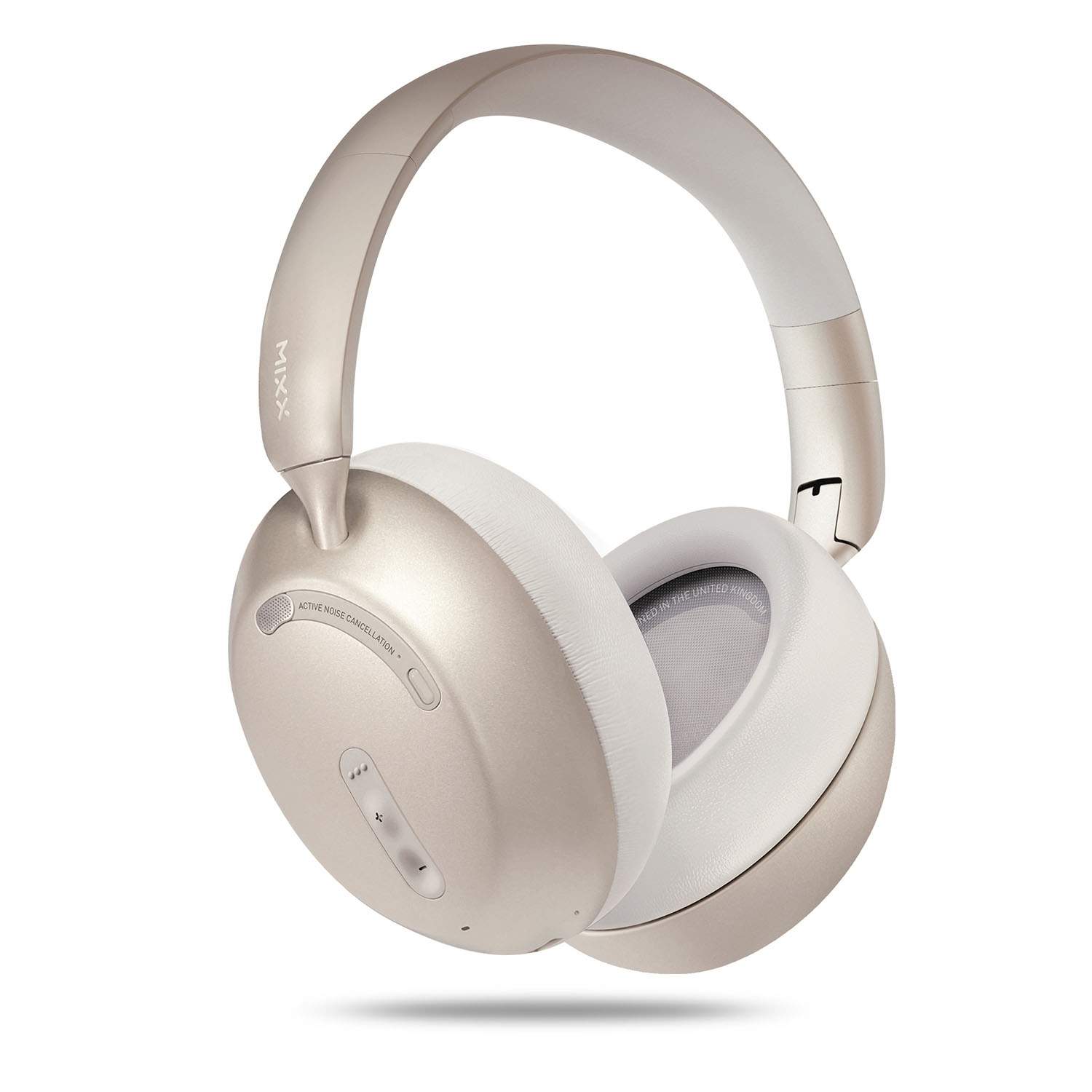 MIXX hörlurar StreamQ D3 ANC Over-Ear trådlös sand | Hem & Hobby | Pryloteket