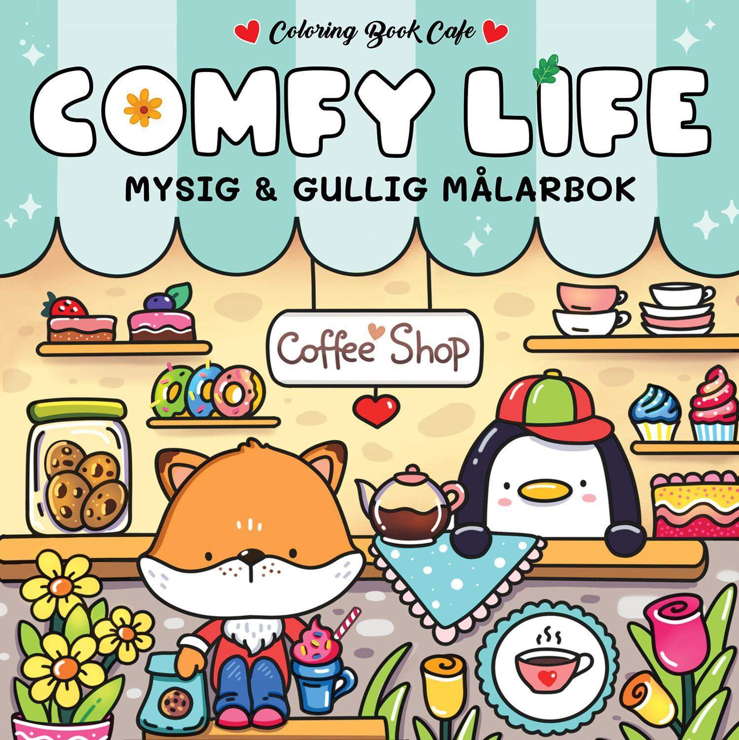 Malebog : Hyggeligt Comfy Life