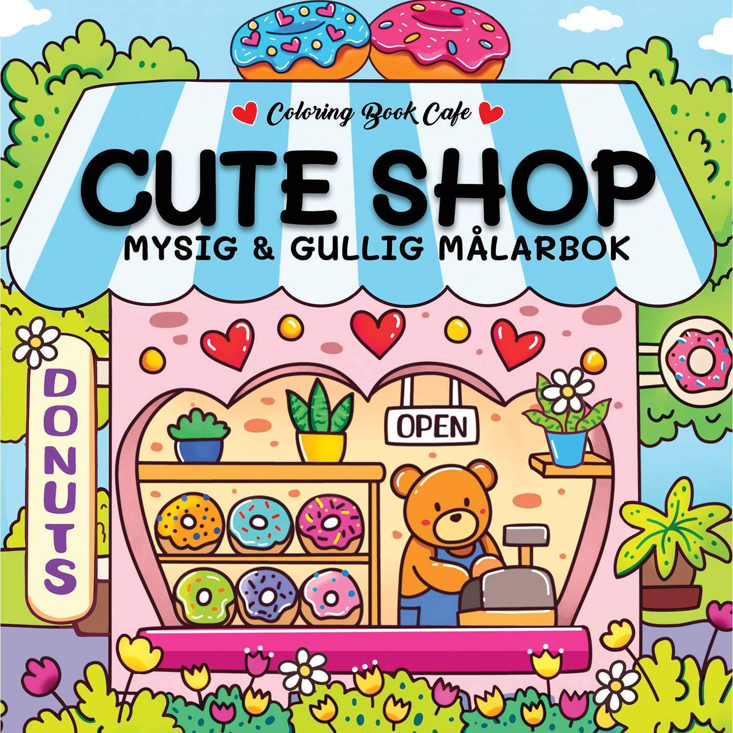 Malebog: Hyggelig sød butik