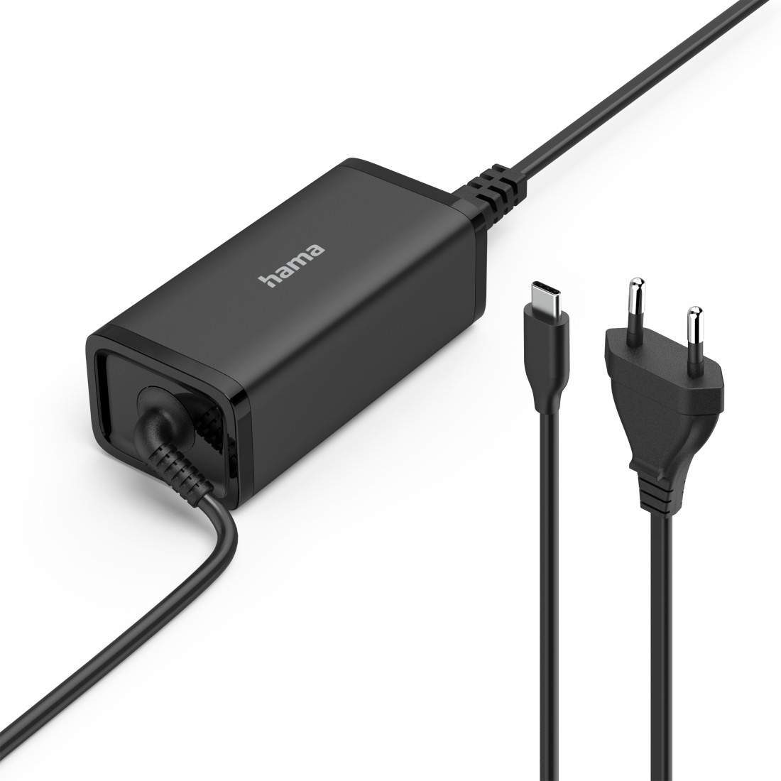 HAMA Notebook Strømforsyning USB-C GaN 100-240V 5-20V/100W