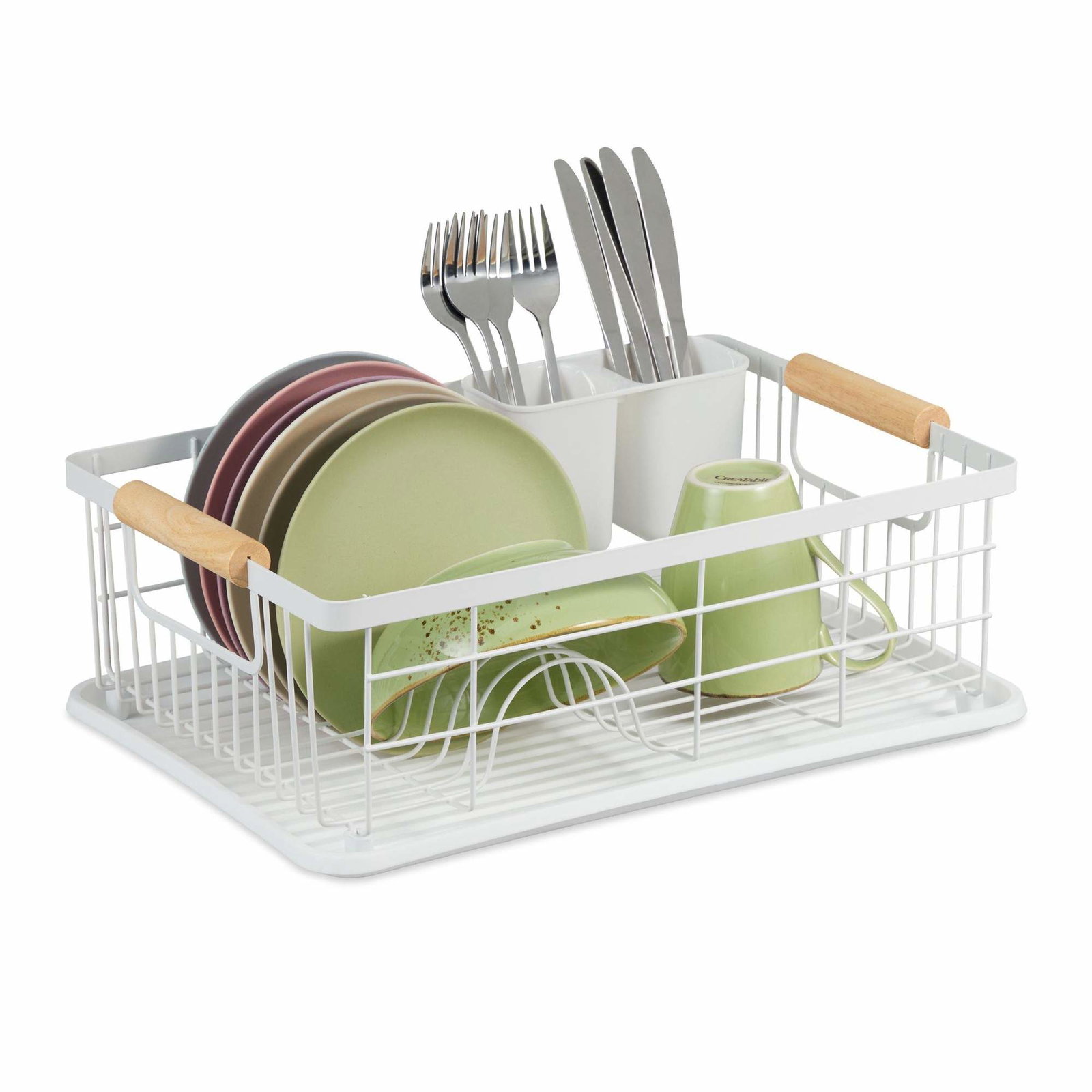 Diskavlopp med droppbricka | Hem & Hobby - Hem & Hushåll - Rengöring & Städning - Diskställ | Pryloteket