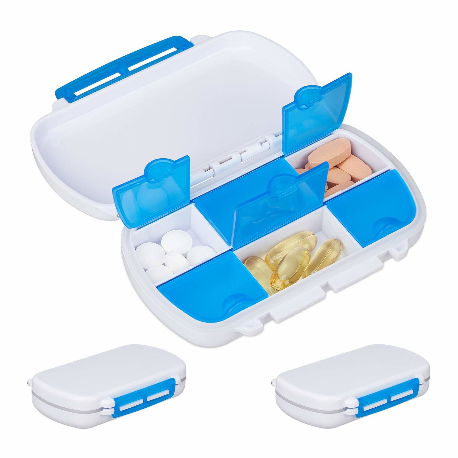 Set med 3 Pocket Pill Boxes | Hem & Hobby | Pryloteket