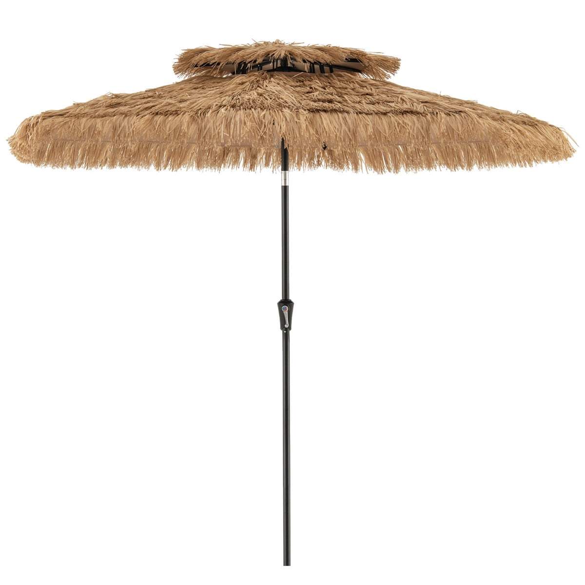 Hawaiianskt Tiki-paraply, 247 cm, justerbar lutning | Hem & Hobby | Pryloteket