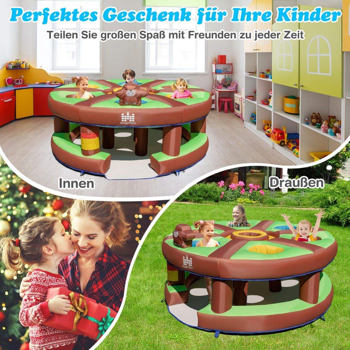 Uppblåsbart spel Whack-a-Mole för barn – 480W fläkt ingår | Hem & Hobby | Pryloteket