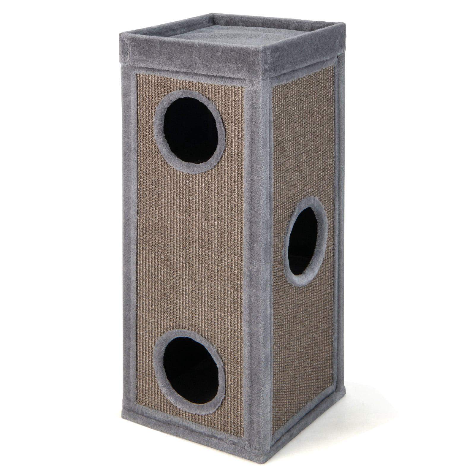 4-vånings kattlägenhet med klösträd och plyschkuddar | Hem & Hobby | Pryloteket