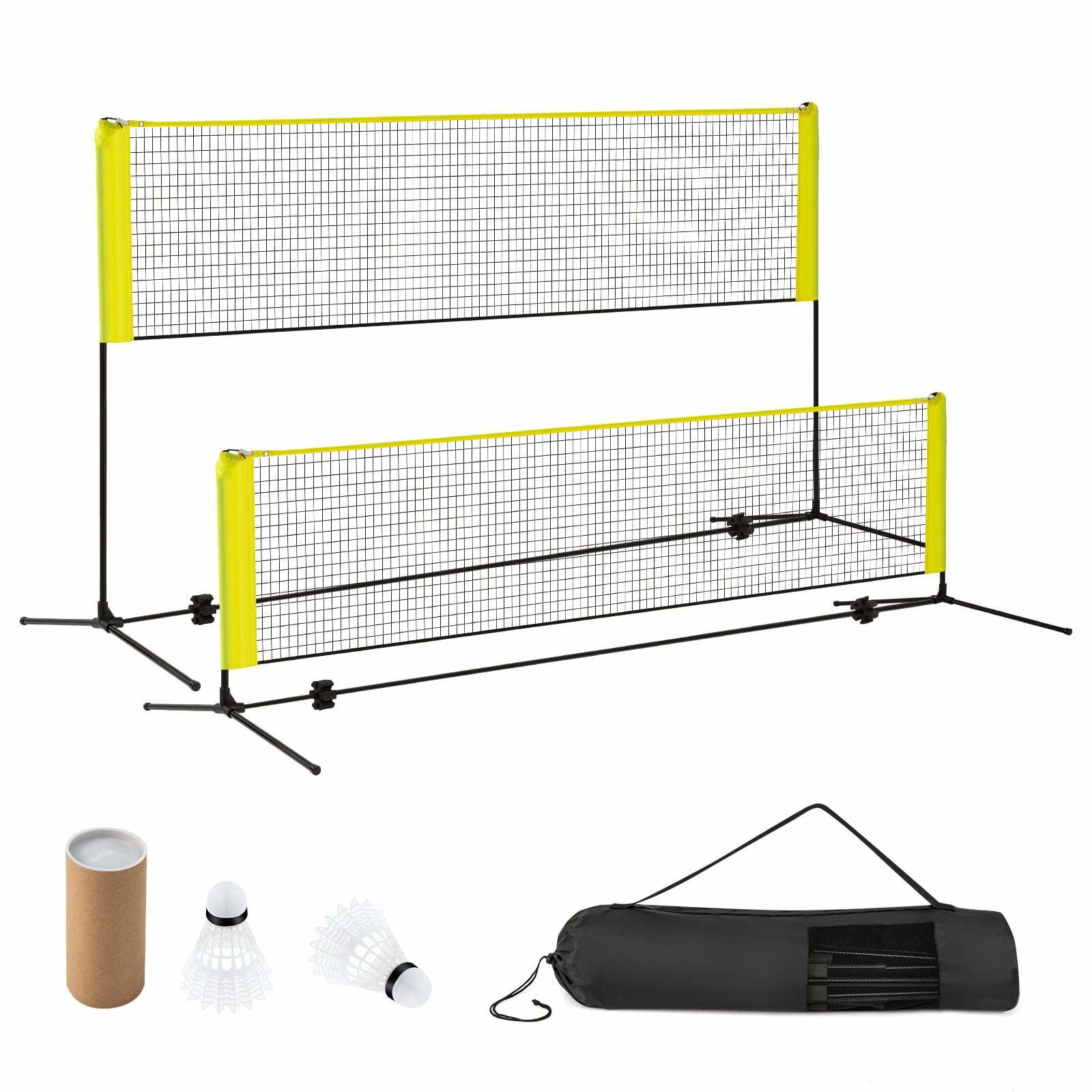 Justerbart badmintonnätset med stativ och bärväska | Hem & Hobby | Pryloteket