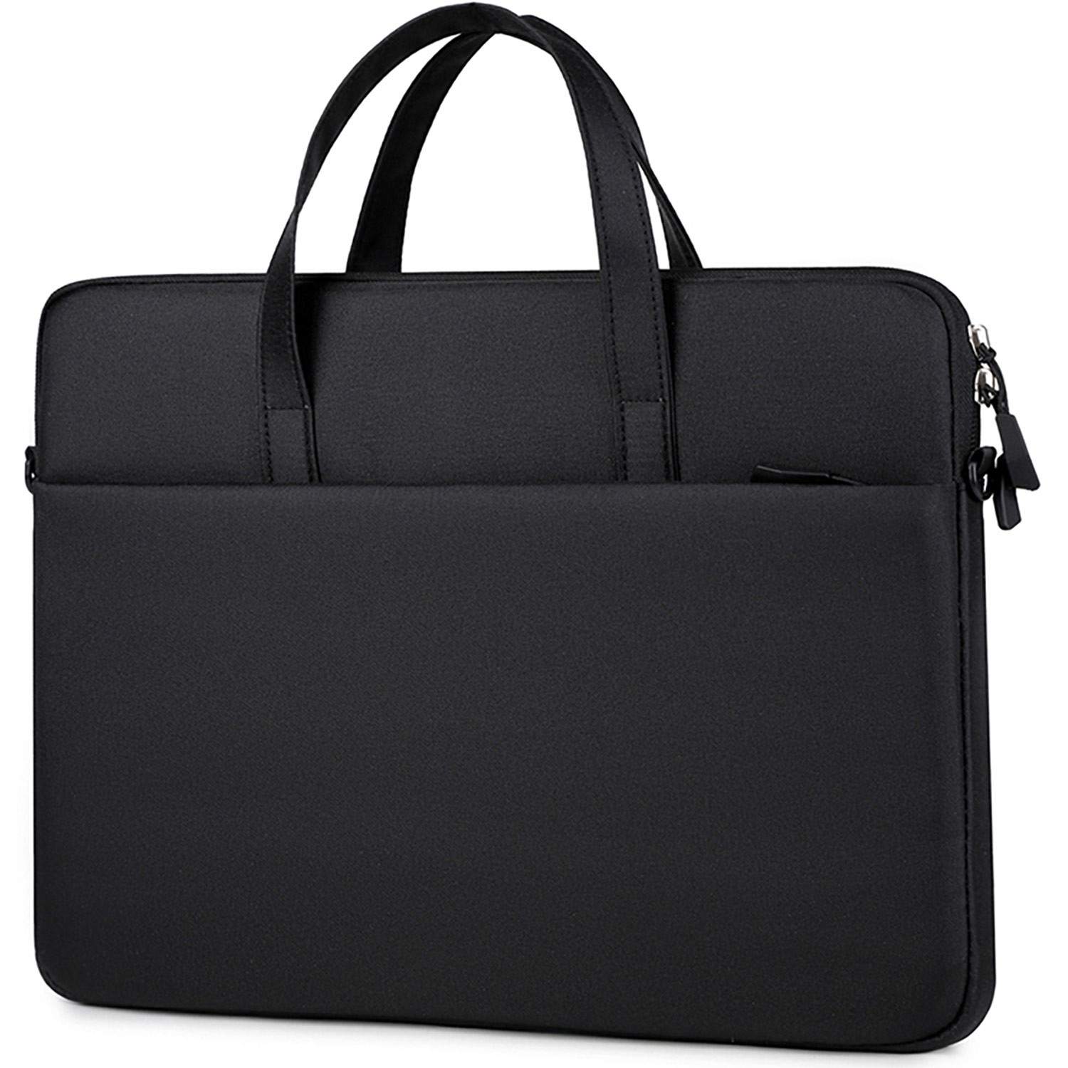 Laptopväska Slim 15,6"" Svart – Vadderad, Axelrem | Hem & Hobby | Pryloteket