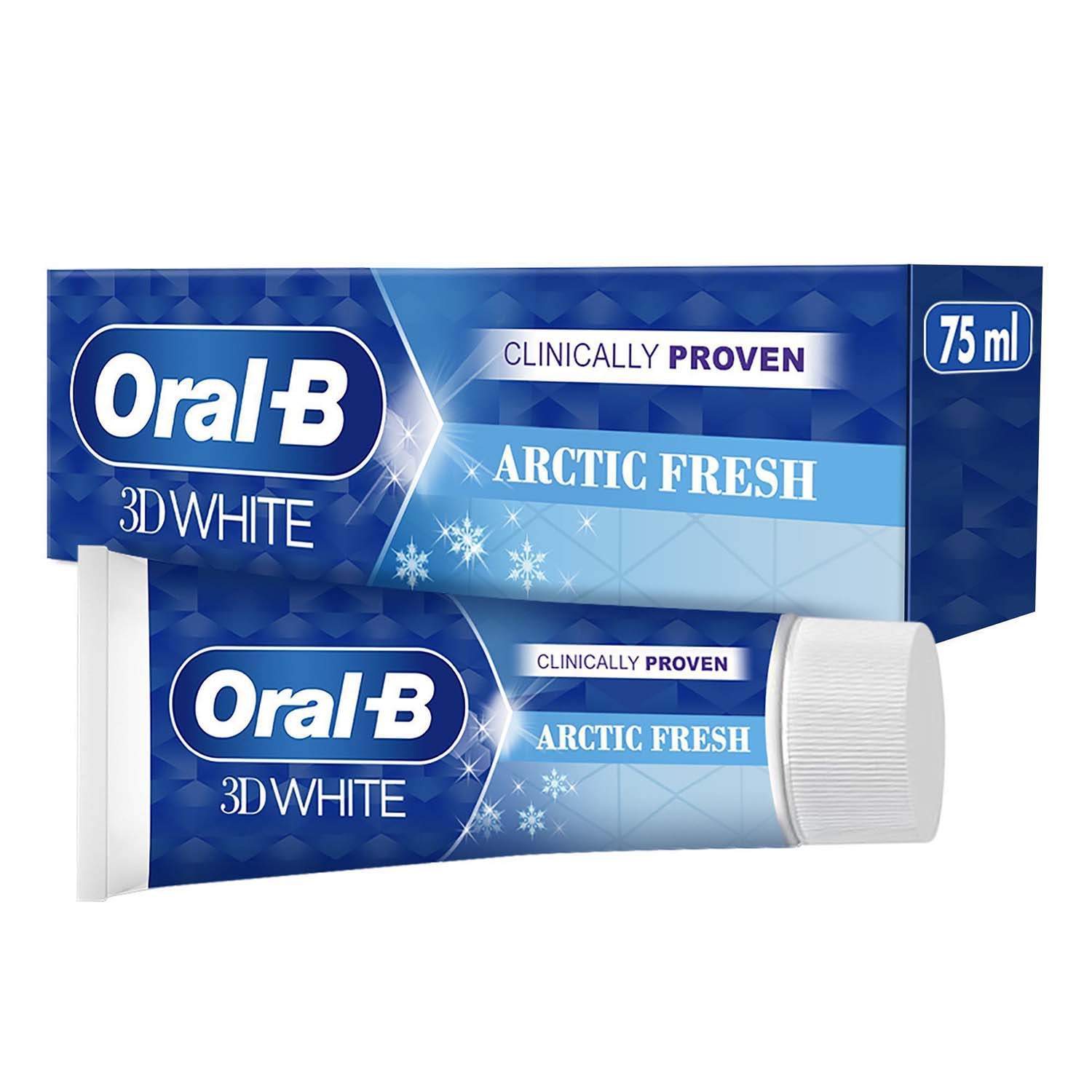 Vitgörande tandkräm 3D White Arctic Fresh 75ml | Hem & Hobby | Pryloteket