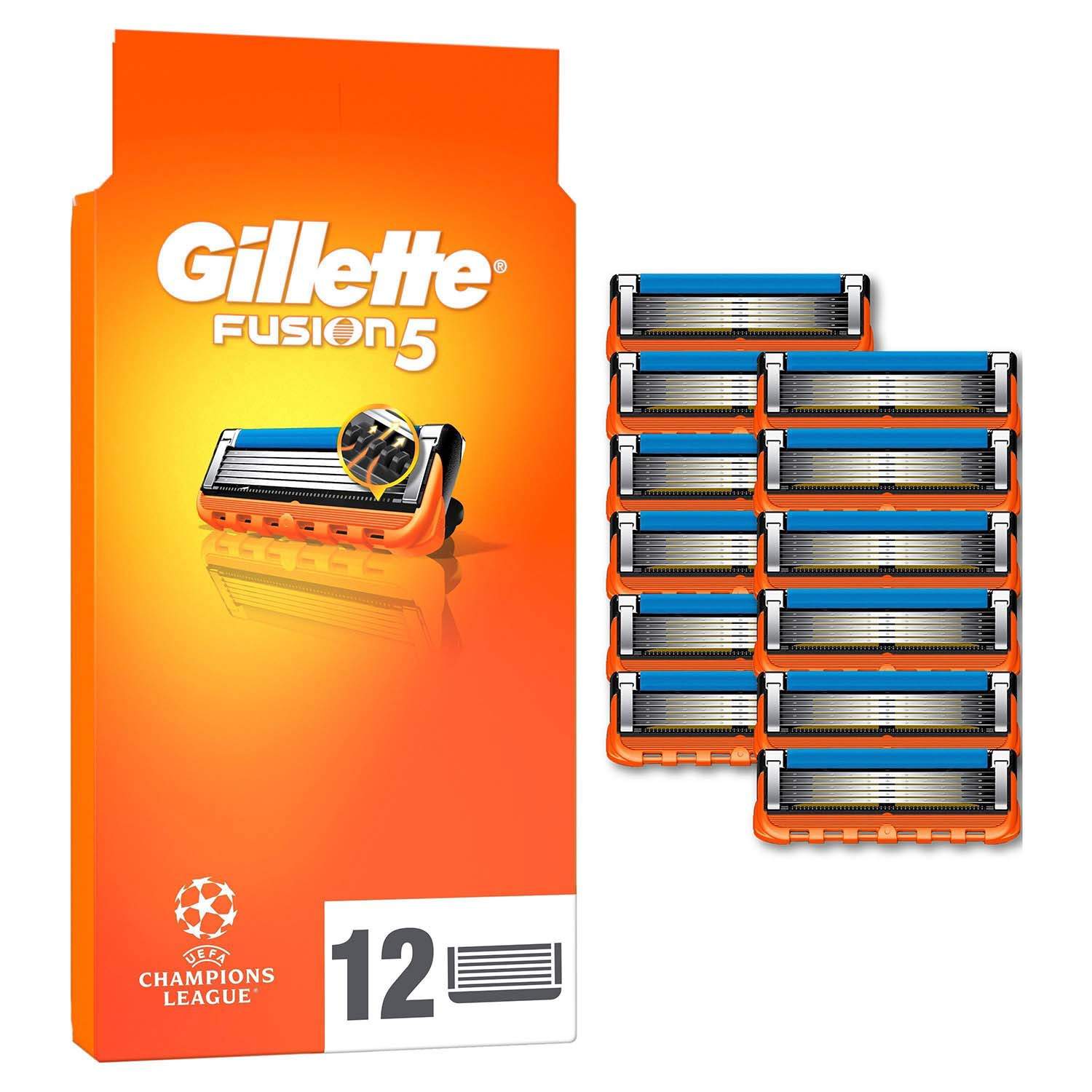 Fusion5 rakblad, 12-pack – Långvarig precisionstrimning | Hem & Hobby | Pryloteket