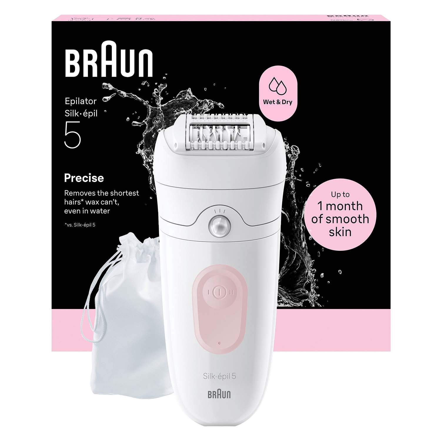 Epilator för våt och torr hud, långvarig len hud | Hem & Hobby | Pryloteket