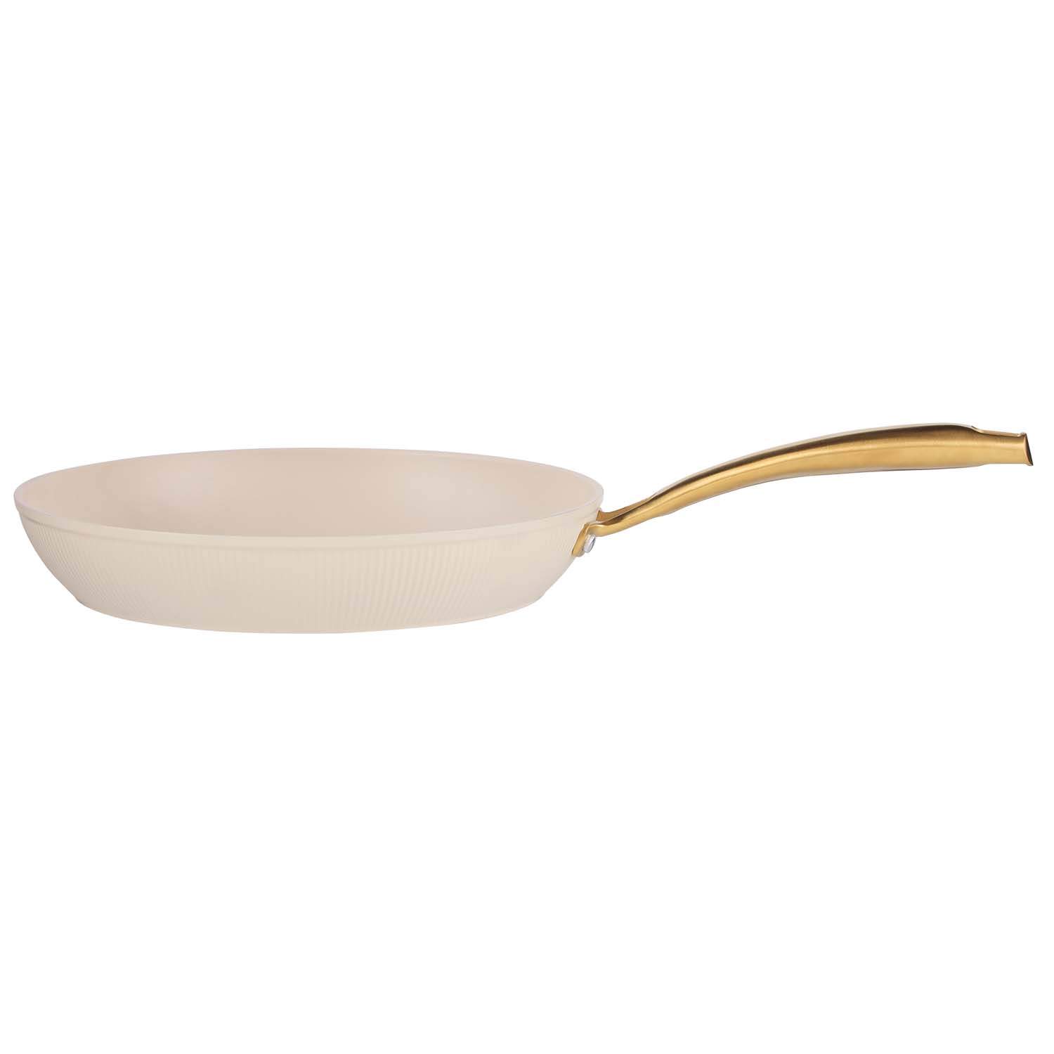 Stegepande, Beige, 28 cm, Keramisk Non-stick, 2,4 L