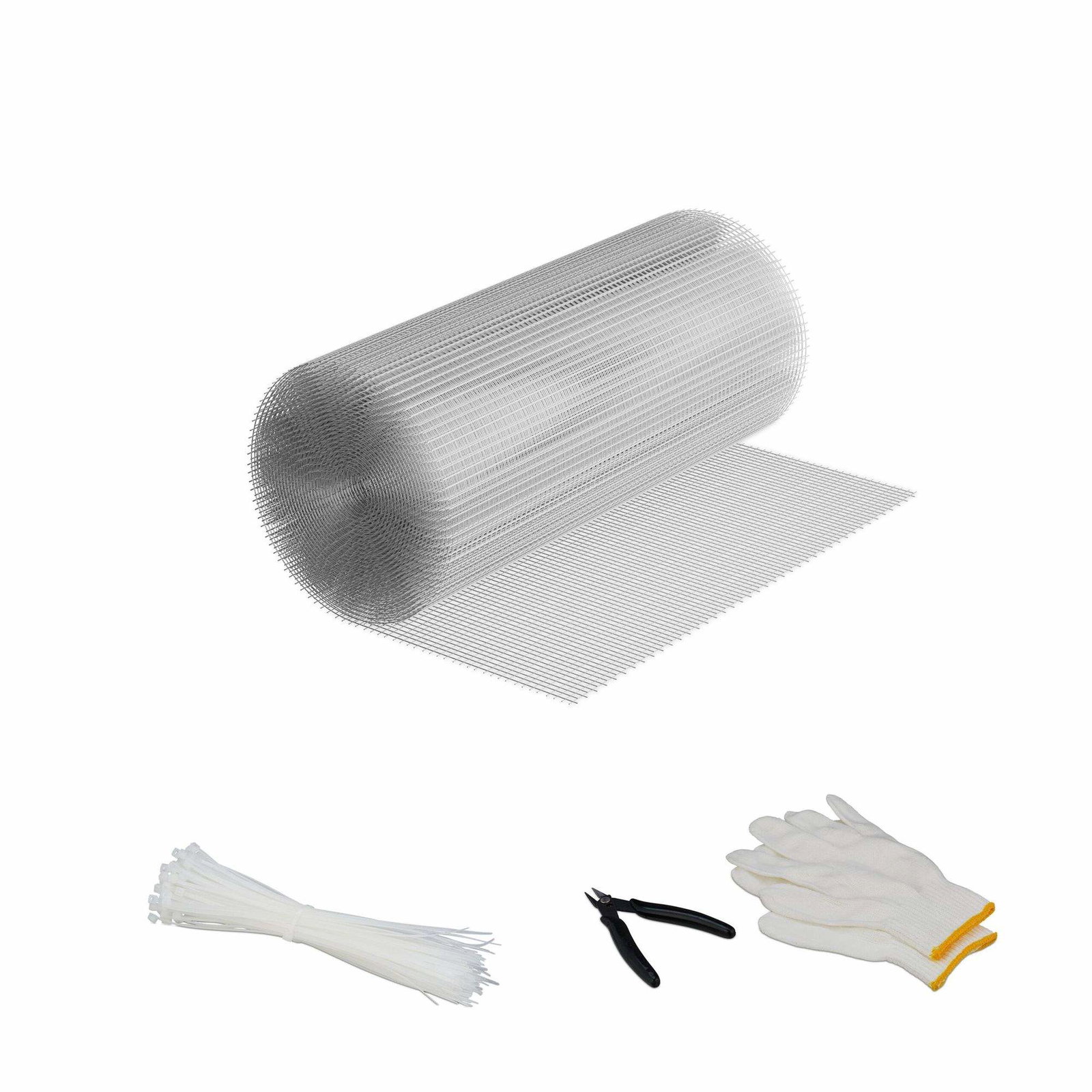 Galvaniseret trådnet til voliere – 6,3 mm, vejrbestandigt