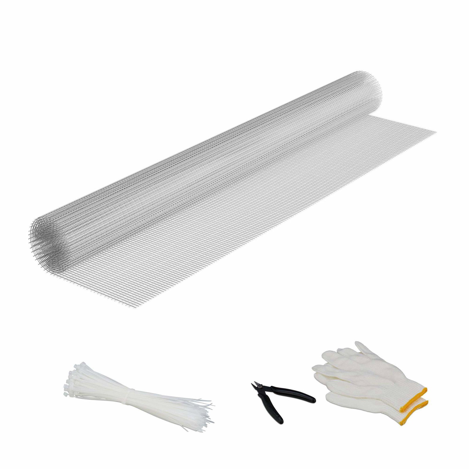 Galvaniseret stålnet til voliere – 6,3 mm, vejrbestandigt