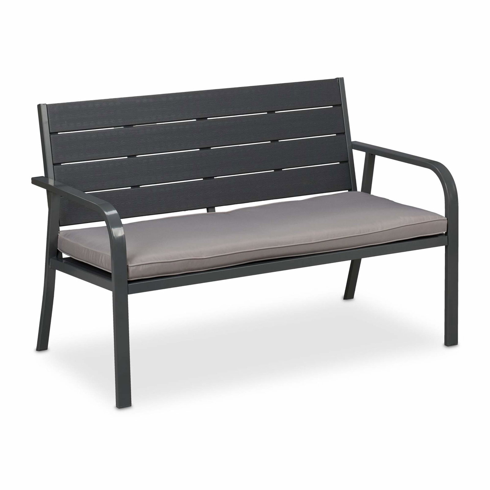 Trädgårdsbänk med dyna – utomhus 2-sits | Hem & Hobby | Pryloteket
