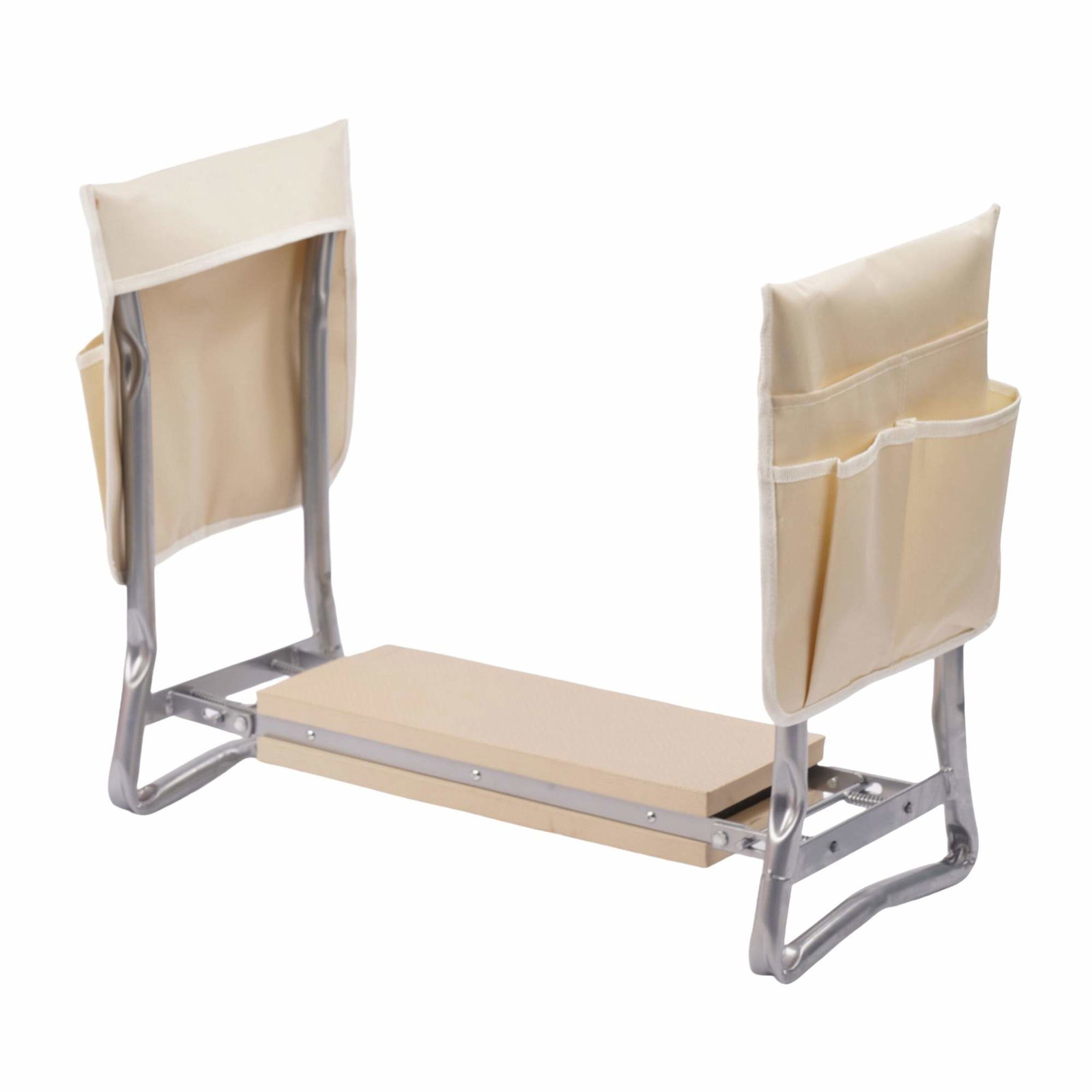 Haveknæle med lommer – Sammenklappelig og polstret sæde