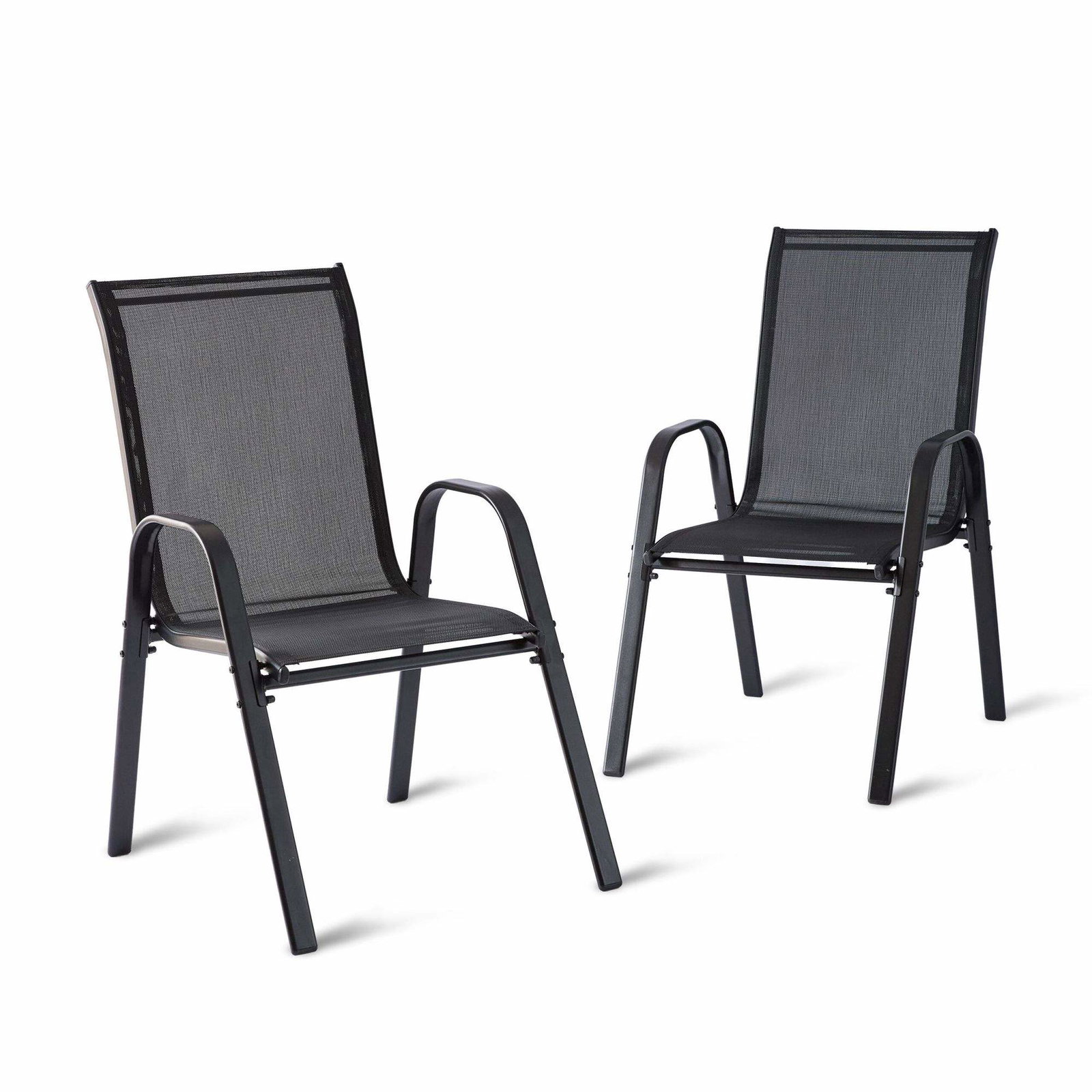 Havestole med høj ryg – Stabelbare, åndbare materialer