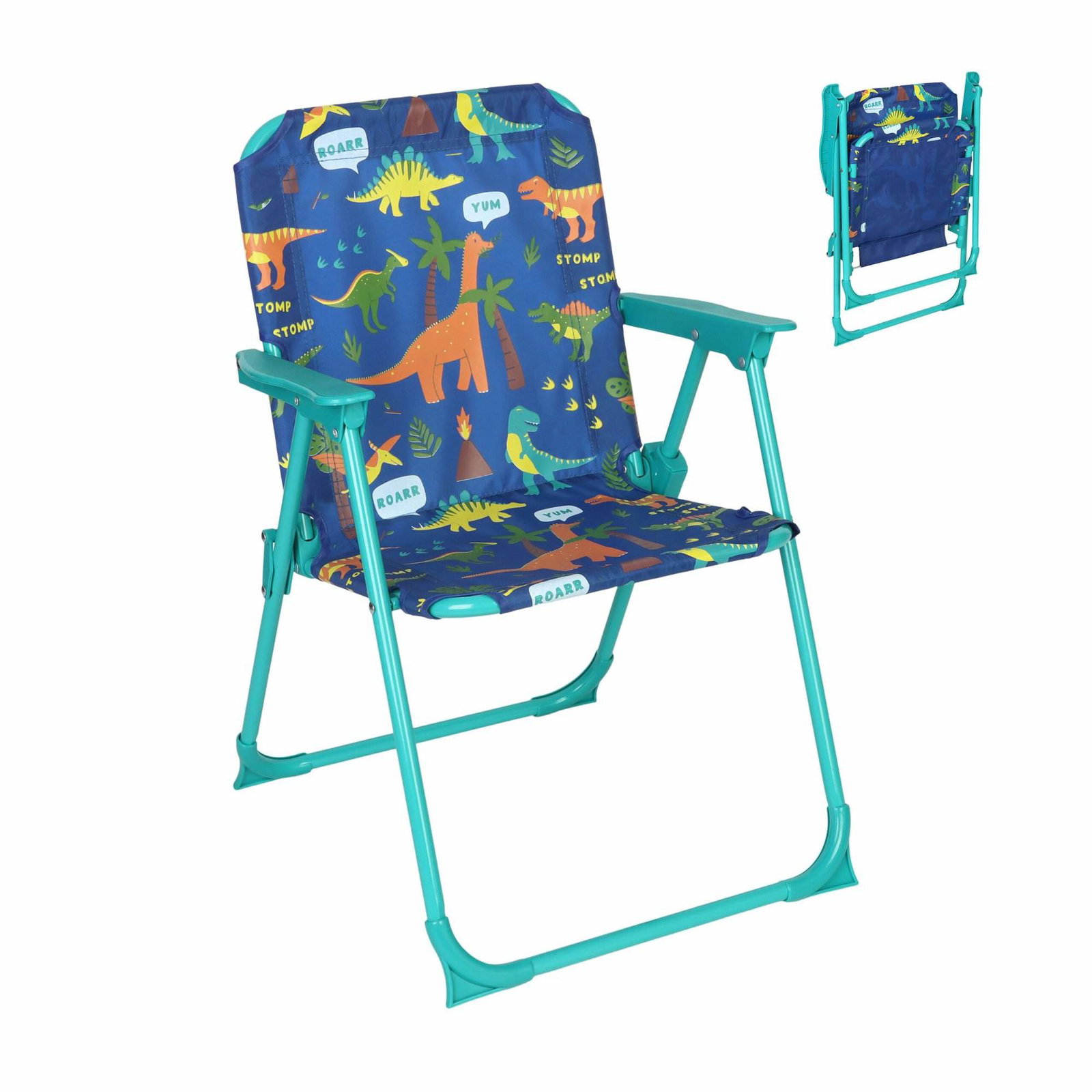 Børne klapstol – dyremotiv, let og robust