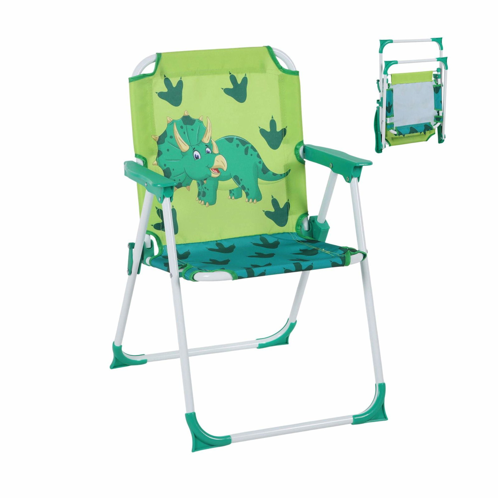 Børne klapstol – farverigt dyredesign