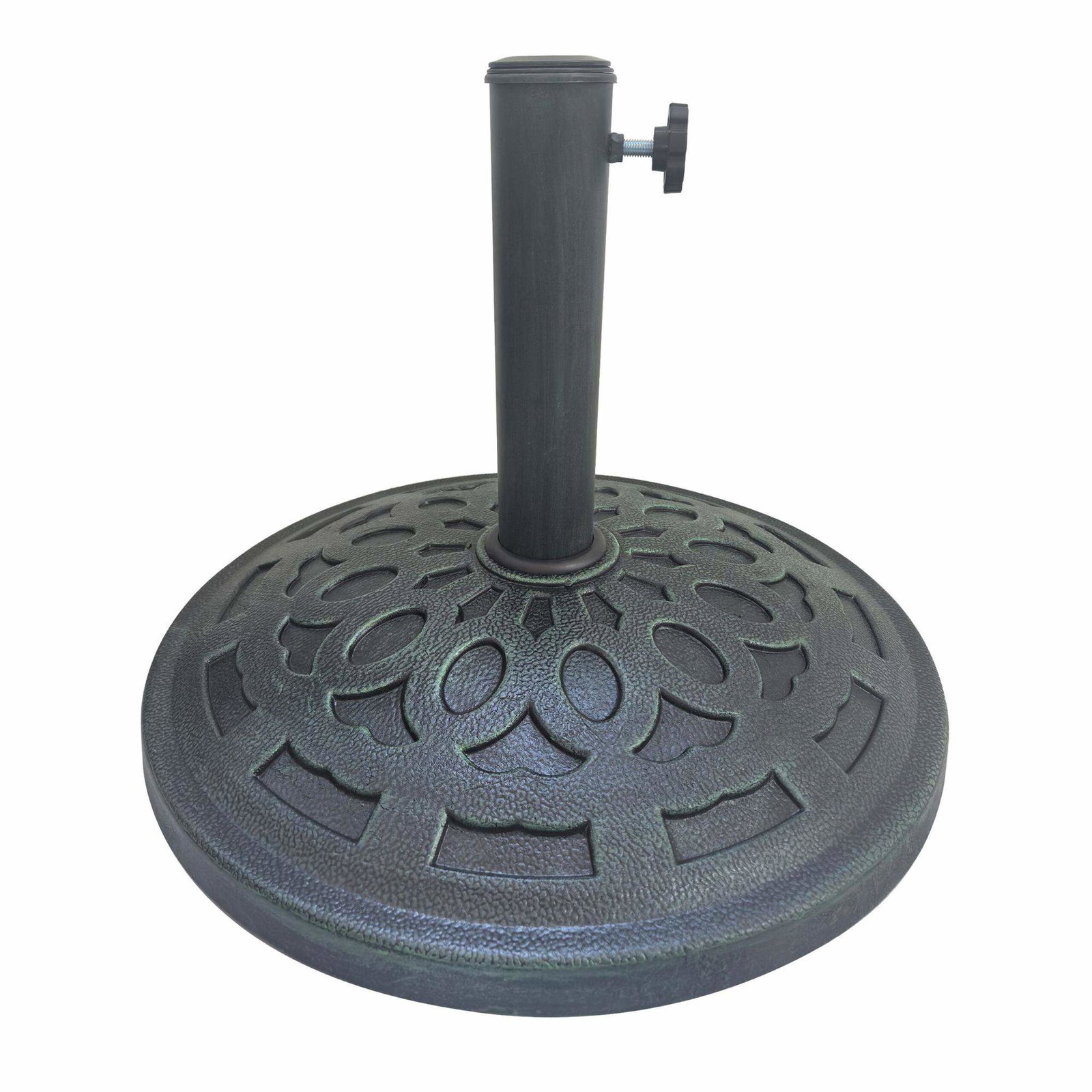 Parasolstativ 14 kg – Sikker base med stangadaptere