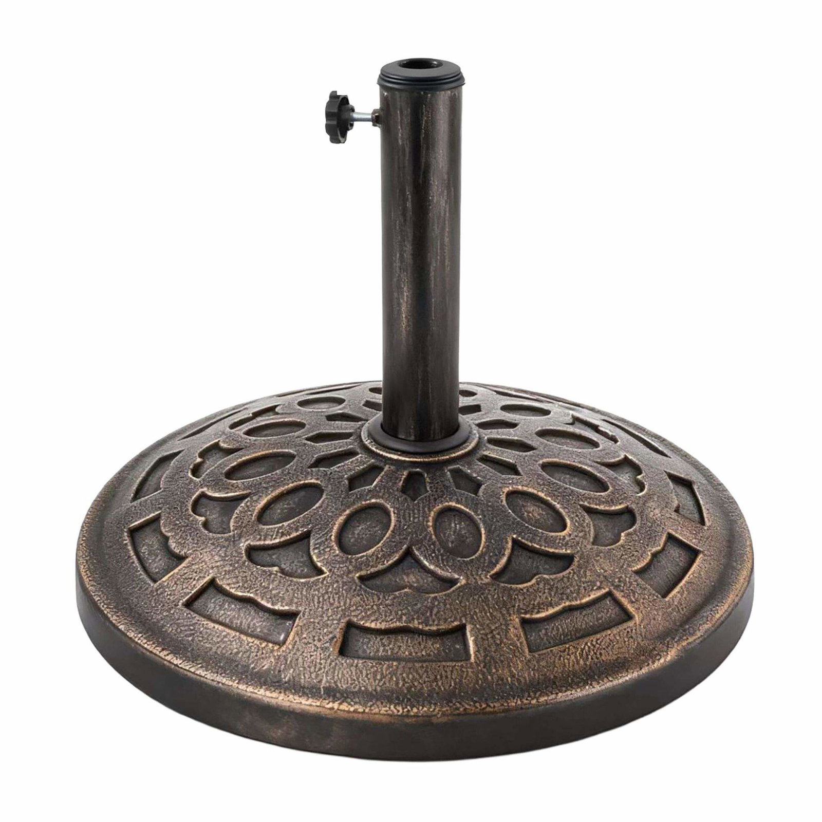 Parasolstativ 14 kg – Sikker base med adaptere