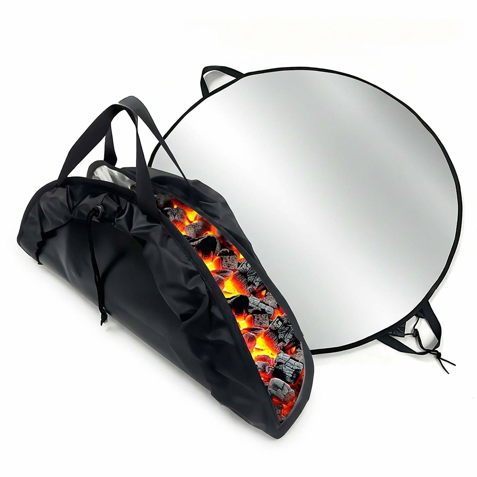 Brandsikker grillmåtte – 5-lags varmebeskyttelse, bærbar