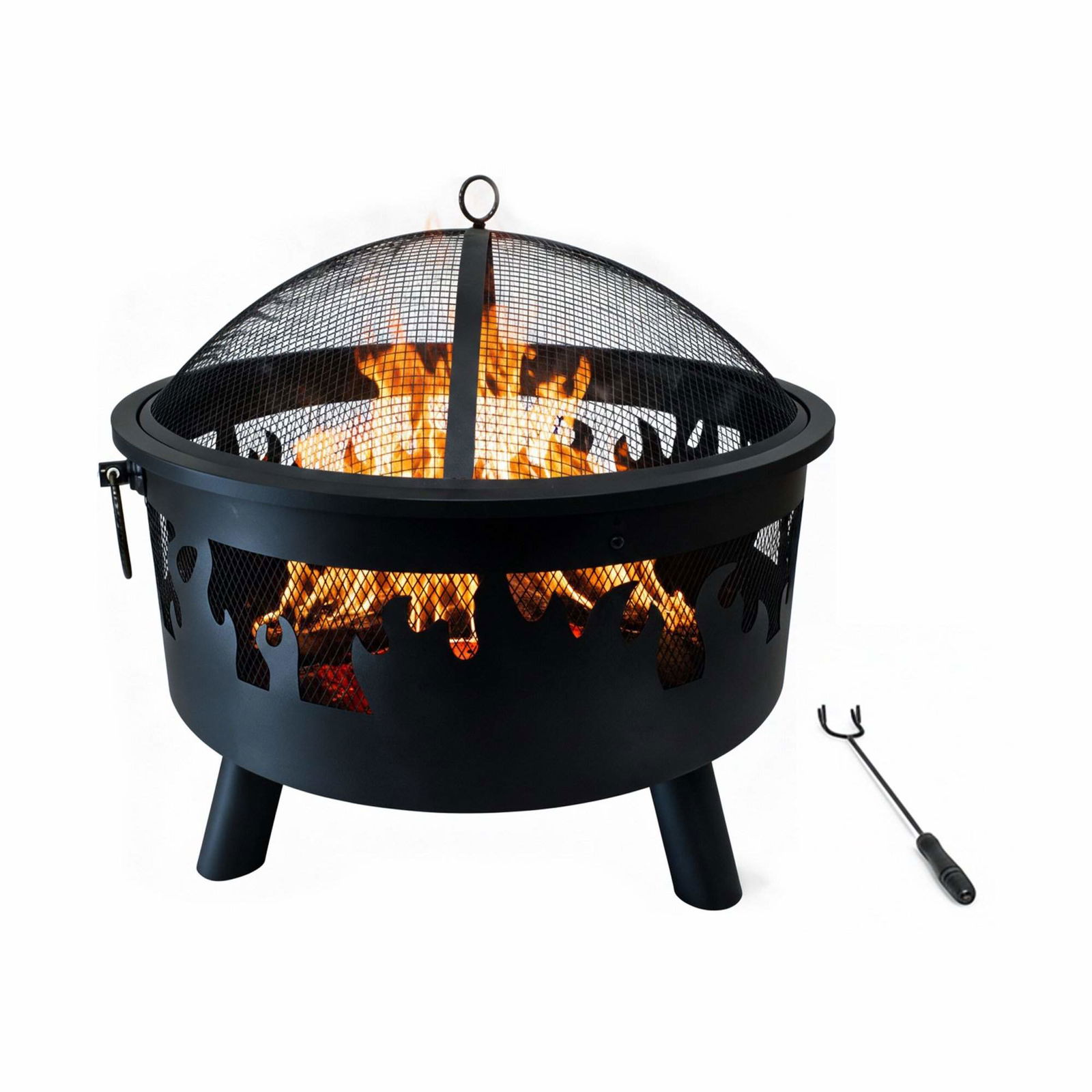 Eldskål för trädgården med gnistskydd – Flame Design | Hem & Hobby | Pryloteket