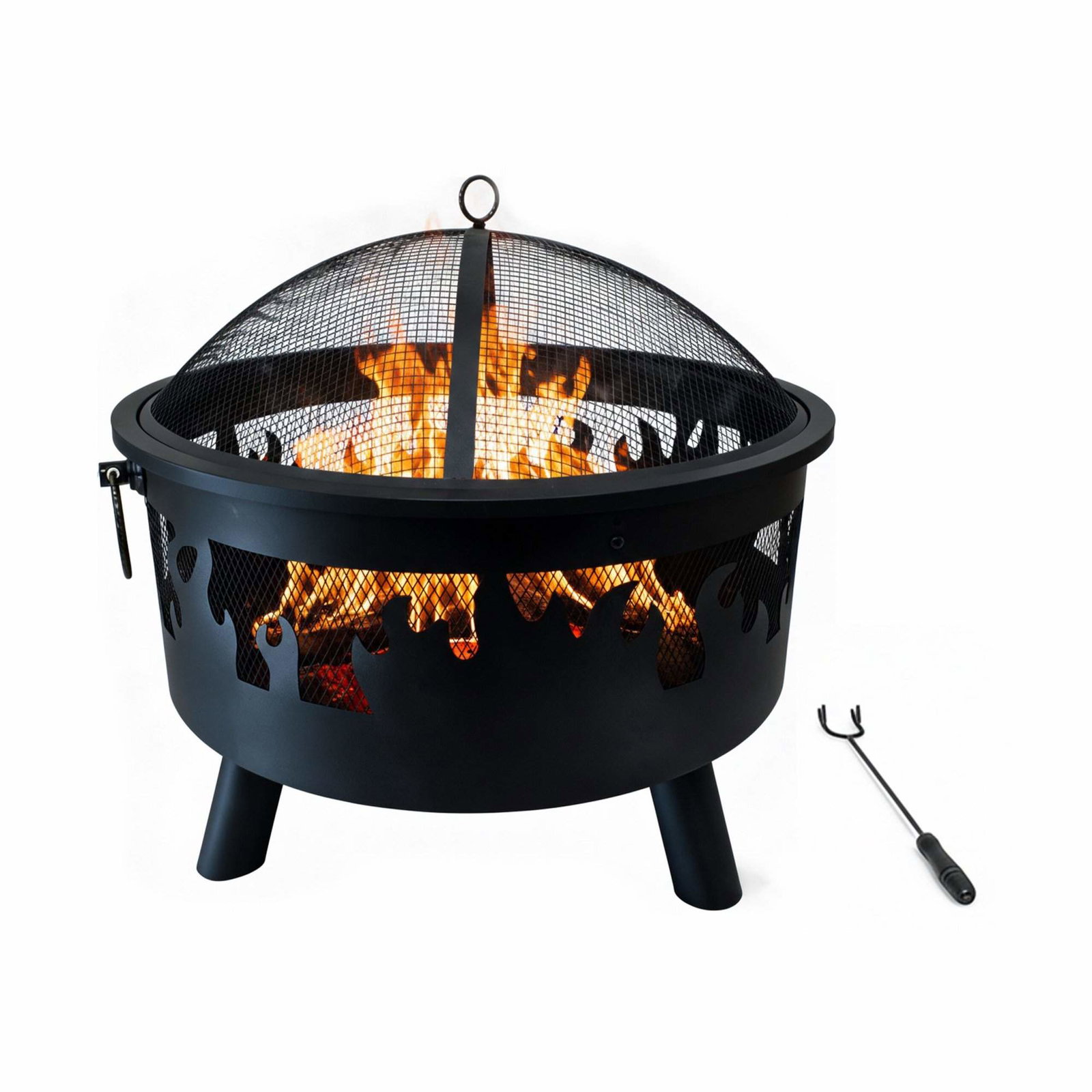 Haveildskål med gnistbeskyttelse – Flame Design