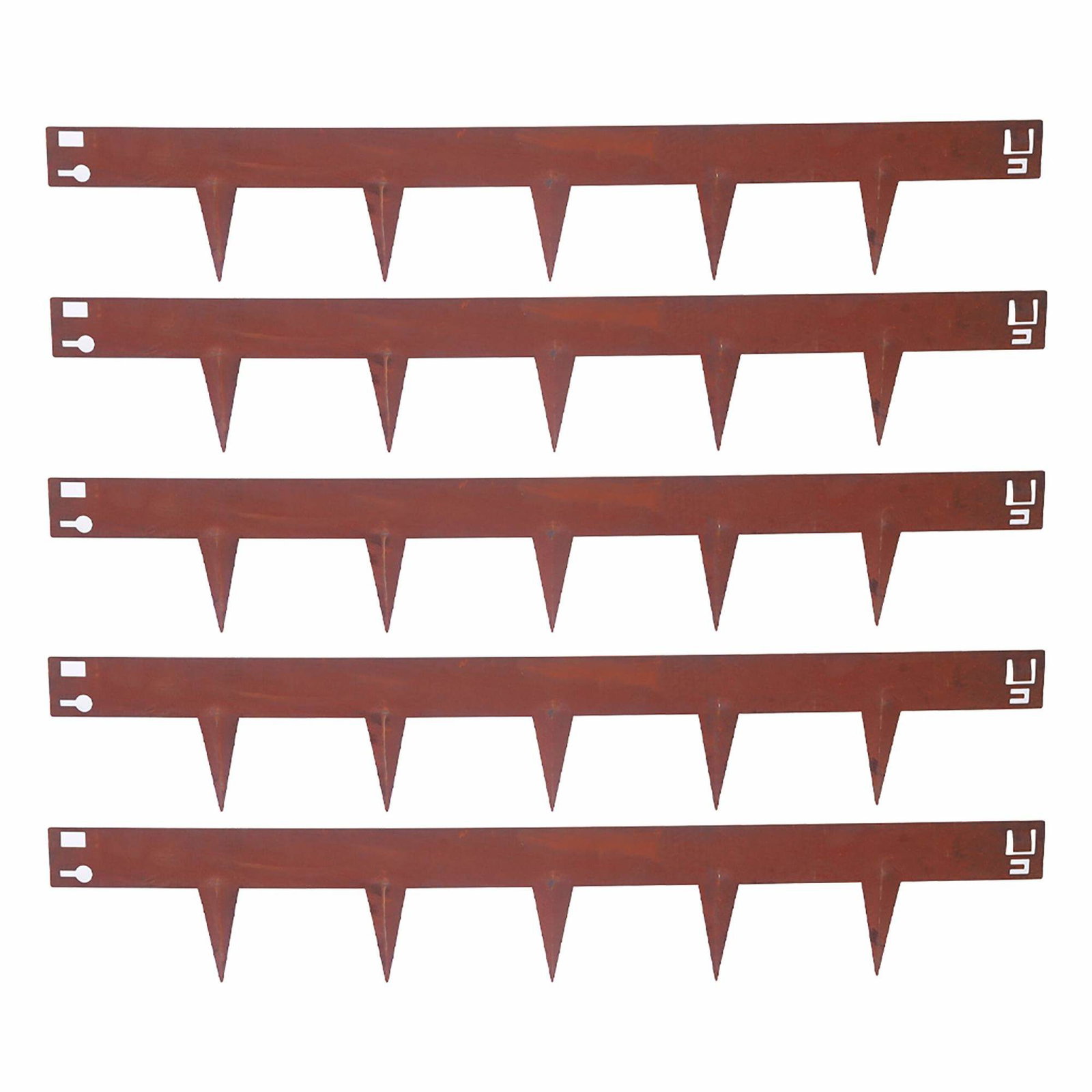 Cortenstål græskant – Fleksibel havekant
