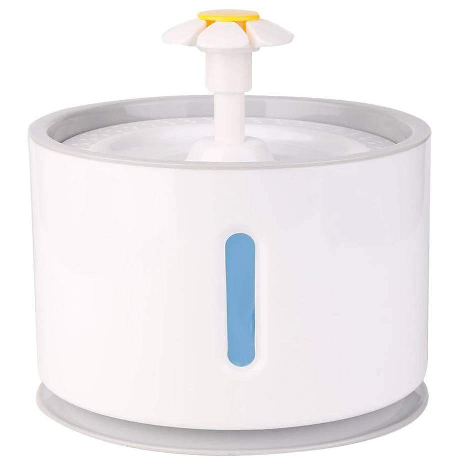 Rundt Springvand til Kæledyr - grå