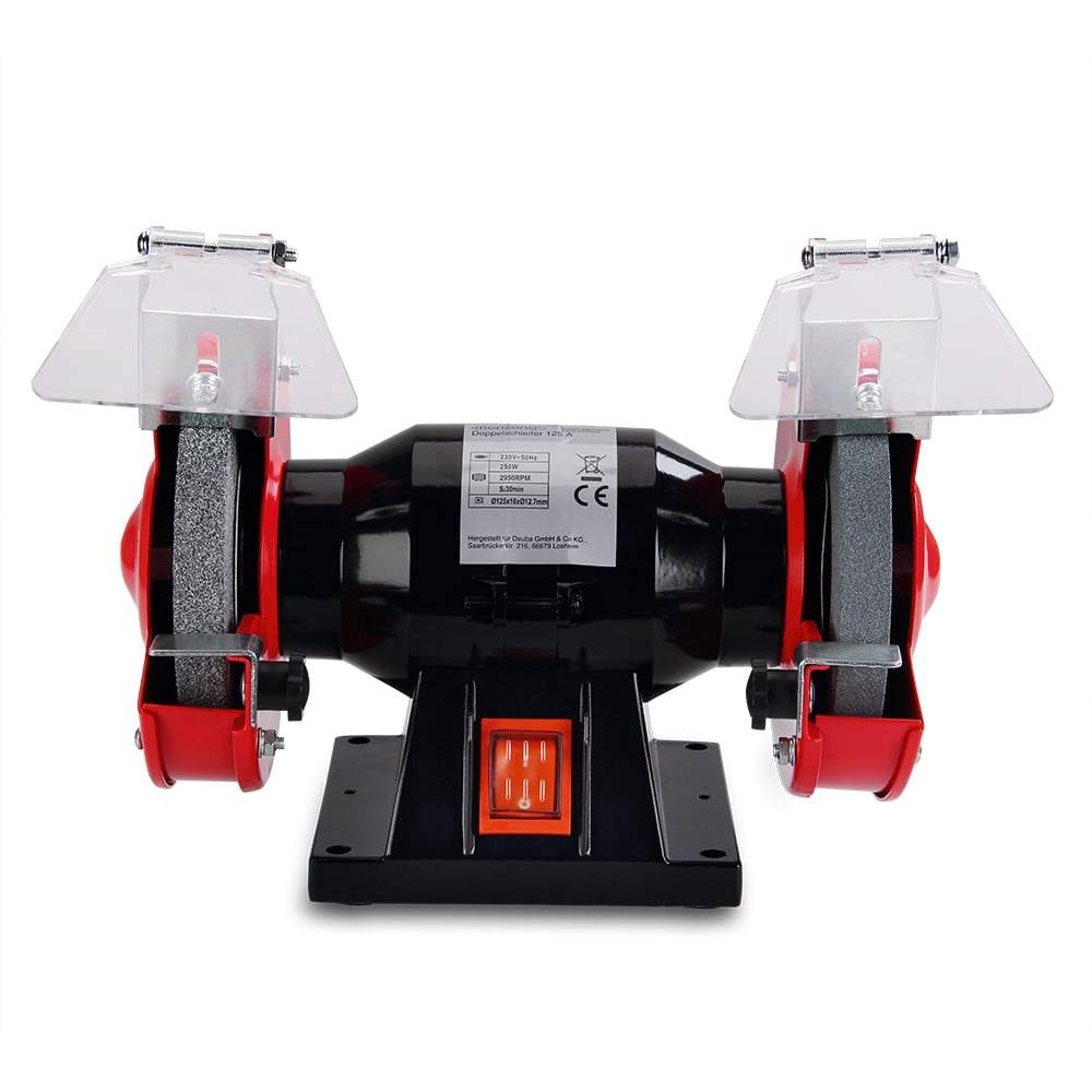 Bænksliber med hjul, 250W – Stille, holdbart design