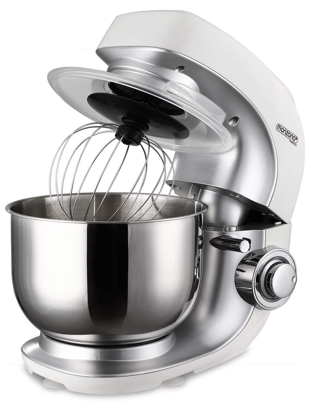 Sølv standmixer 1000W – 4,5L skål, 7 hastigheder