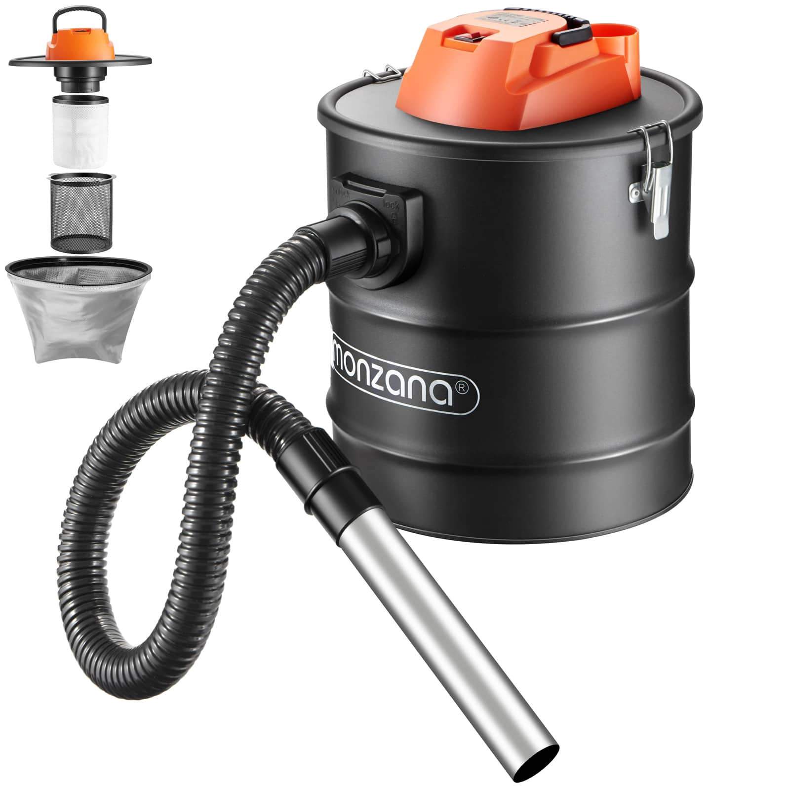 Askestøvsuger 1200W – Kraftig sugeevne, 20L kapacitet