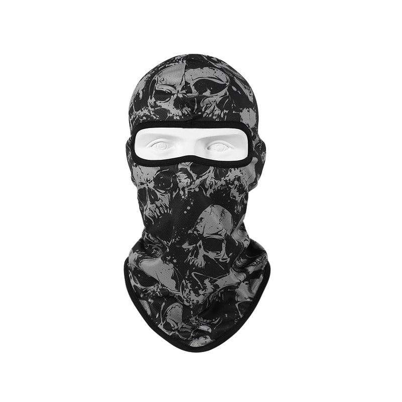 Balaklava med Dödskallemönster | Mode & Accessoarer - Kläder - Mössor & Kepsar | Pryloteket