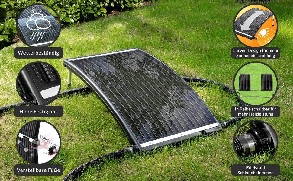 Solvärmepanel för pool – miljövänlig, enkel installation | Hem & Hobby | Pryloteket