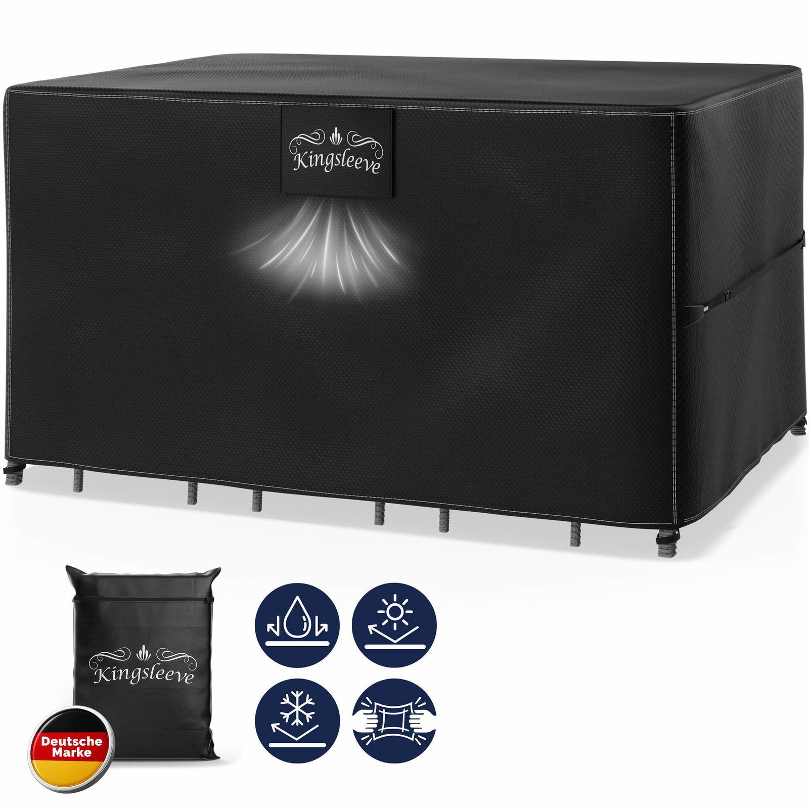 Barbordsöverdrag, Vattentätt och UV-resistent, 187x120x86cm | Hem & Hobby | Pryloteket