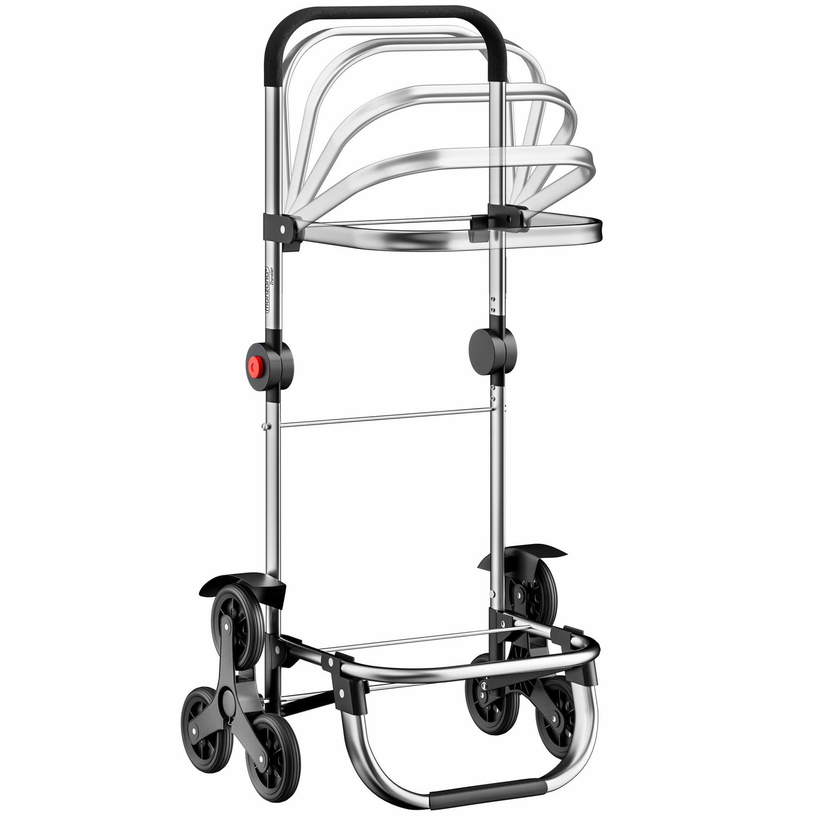 Trappklättrande kundvagn med kylväska, grå | Hem & Hobby | Pryloteket