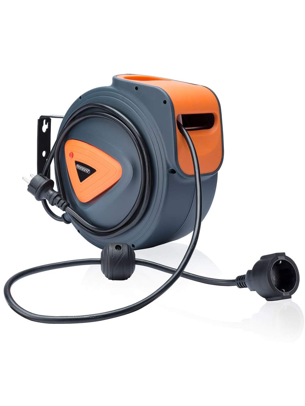 Automatisk kabeltromle 20m – vægmontering, overophedningsbeskyttelse