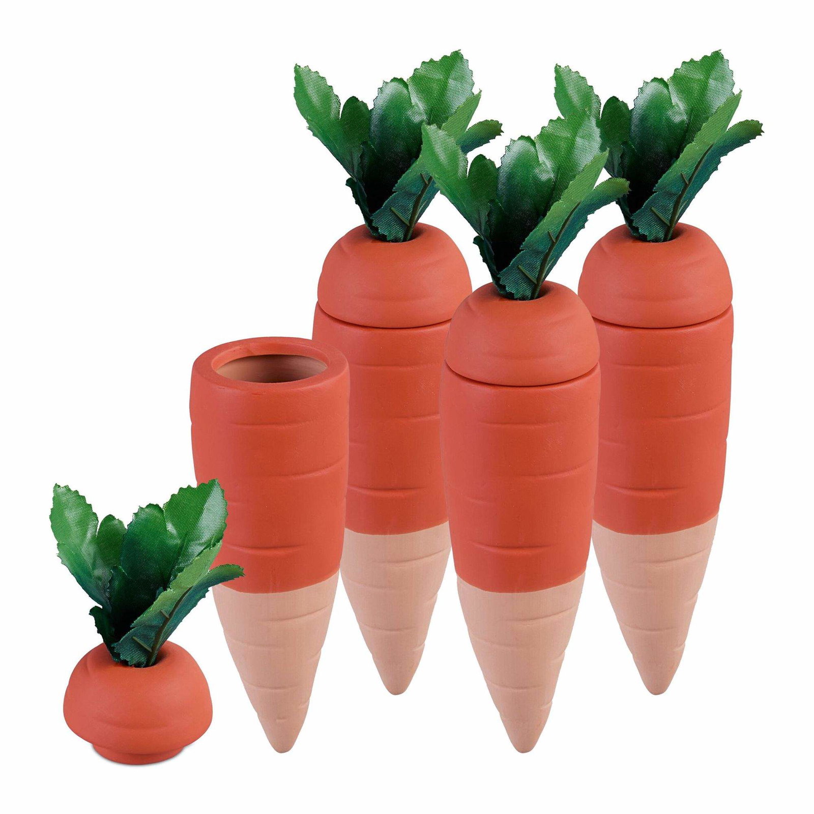 Ler ko gulerod sæt med 4